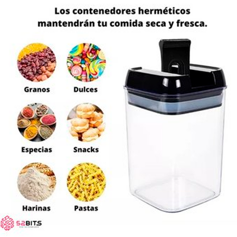 Hermeticos Para Alimentos 7 Piezas