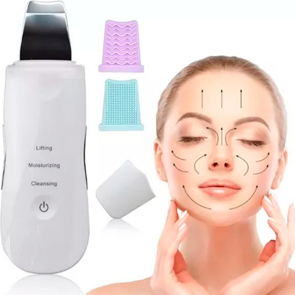 Limpiador Facial Ultrasónico 3 En1