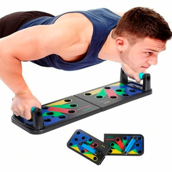 Tabla de flexiones push up 9 en 1