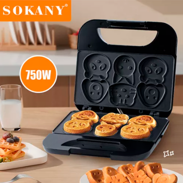 MAQUINA DE WAFFLES SOKANI SK-08005