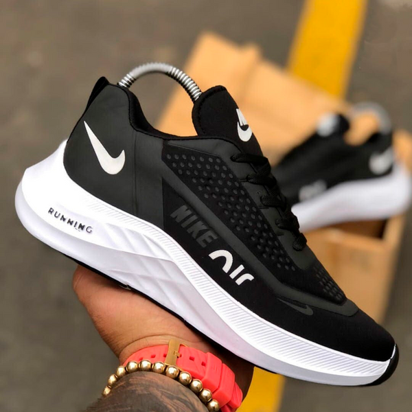 Nike Air Running Negro Blanco