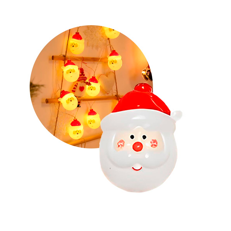 Guirnalda LED Navidad Papá Noel S4036