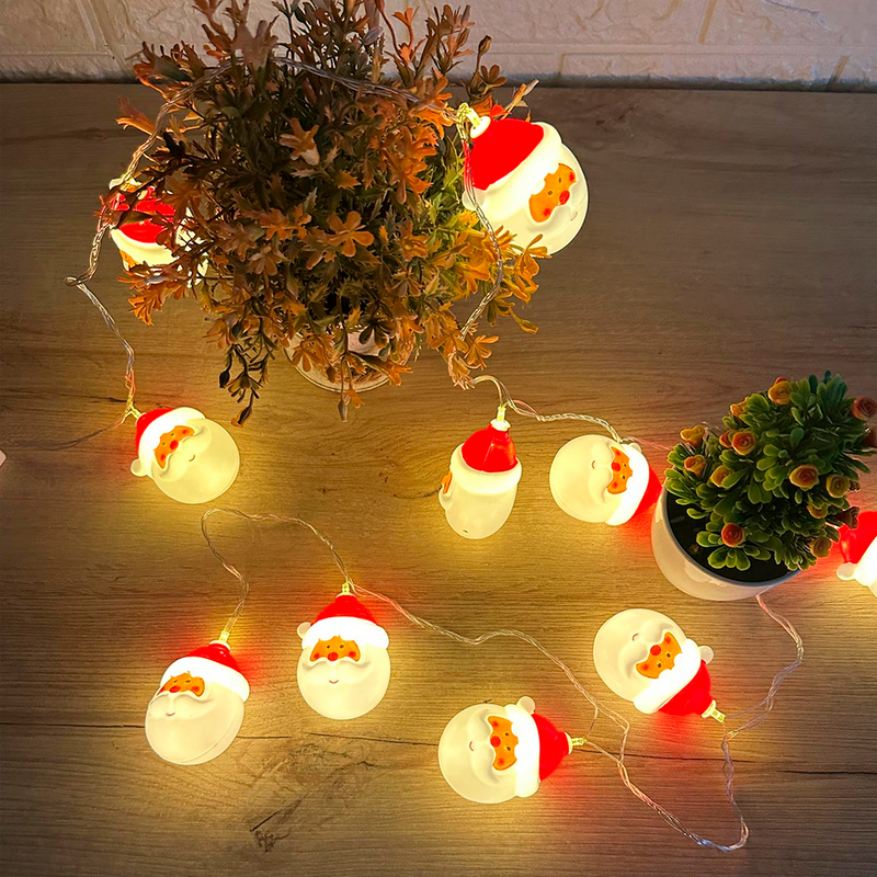 Guirnalda LED Navidad Papá Noel S4036