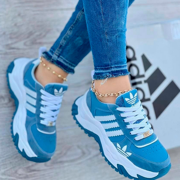 Adidas Suela Alta Azul