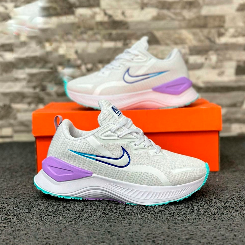 Nike Zoom X Blanco Lila Dama