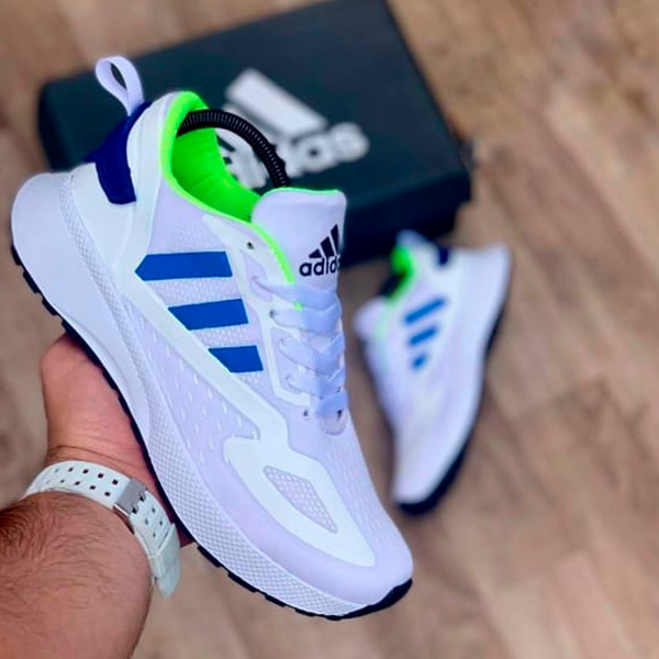 Adidas 2K Blanco Azul Caballero